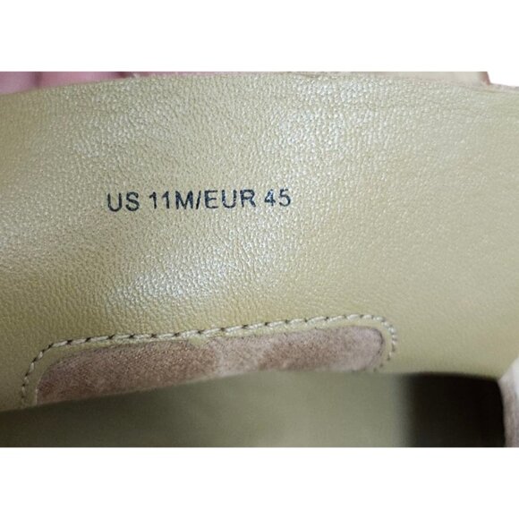 Vince Decker Mens Slip On Decker Suede Mules/ Camel / Size 11 / msrp $275 - Picture 11 of 13